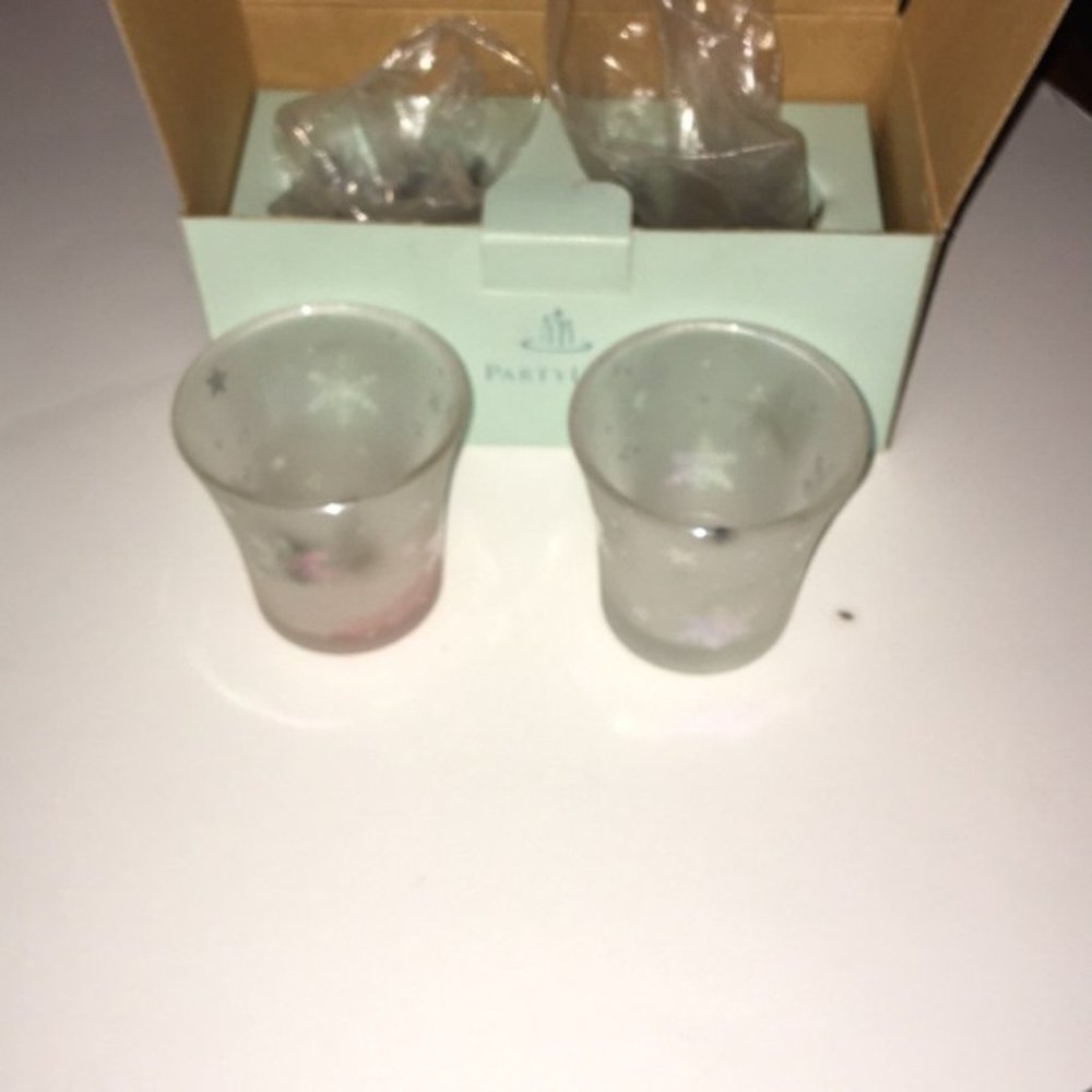 HP🎊🎄Set of 2 Snowy Night votive holder
